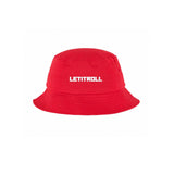 LETITROLL BUCKET HAT RED