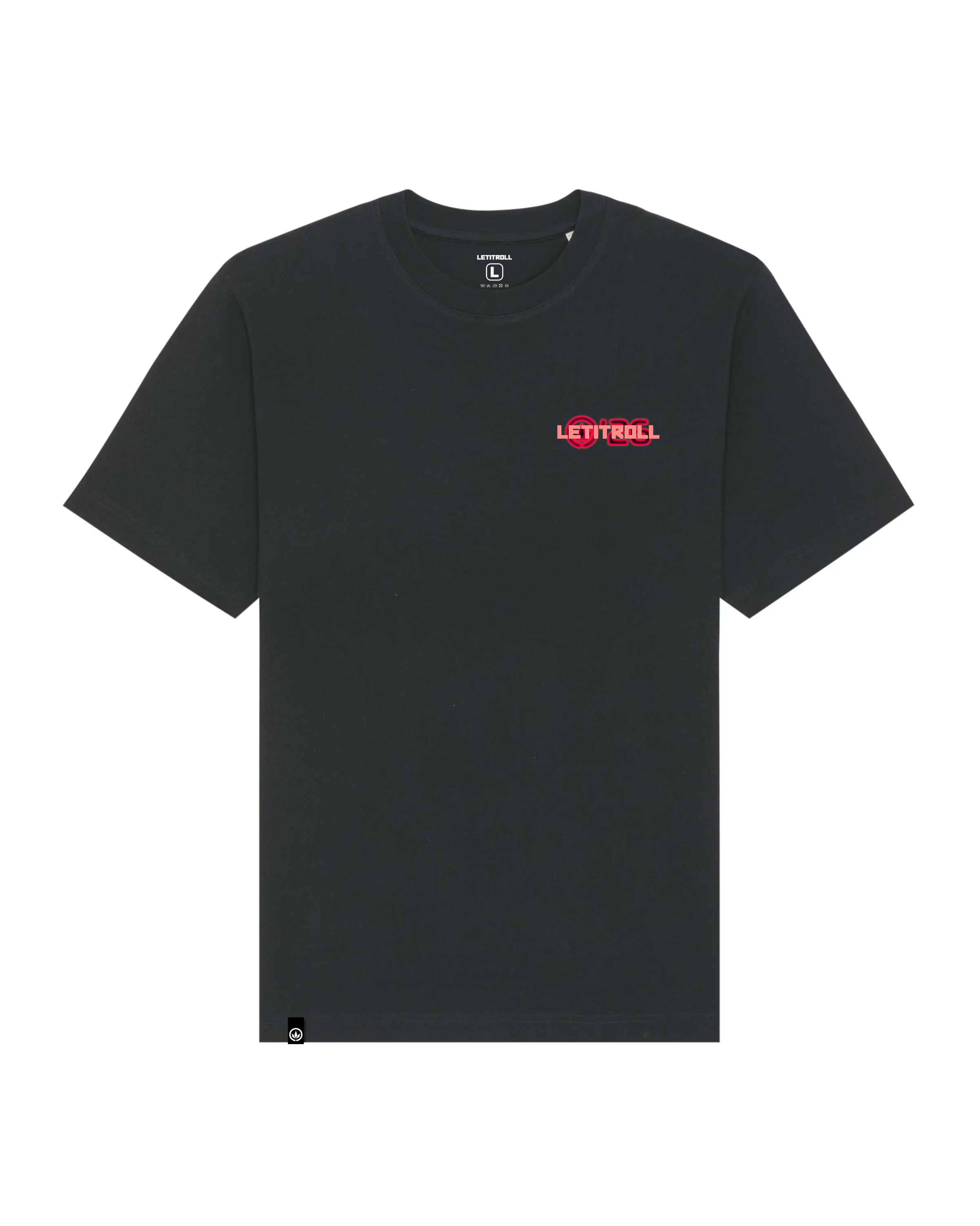 LETITROLL T-SHIRT IMM26 BLACK