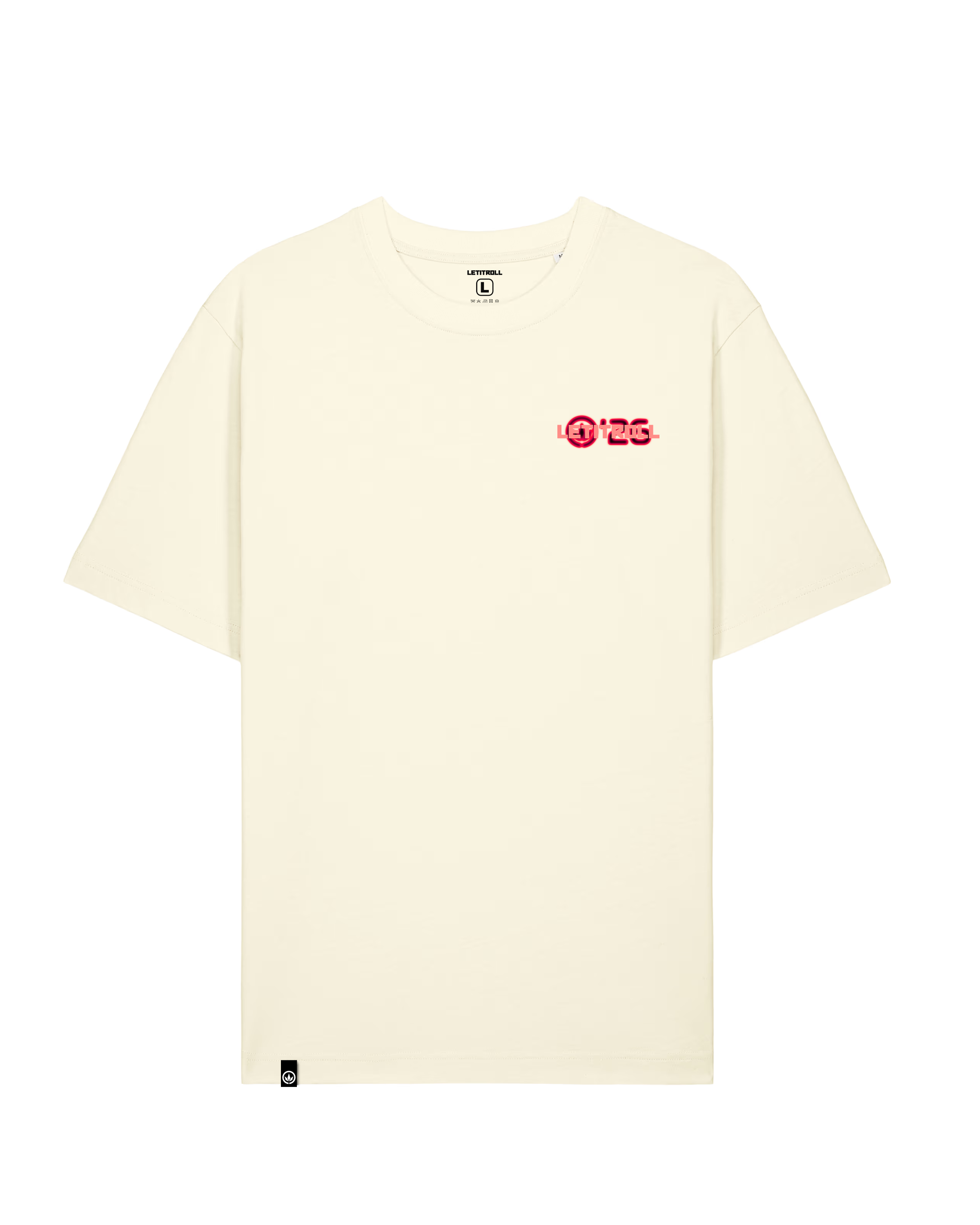 LETITROLL T-SHIRT IMM26 CREAM