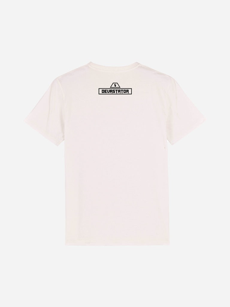 DEVASTATOR KING UNISEX WHIITE T-SHIRT