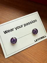 LETITROLL EARRINGS BLUE