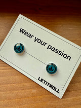 LETITROLL EARRINGS BLUE