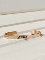 LETITROLL OCELOVÝ NÁRAMEK ROSE GOLD