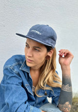 LETITROLL manšestrová kšiltovka s výšivkou Patrol Blue