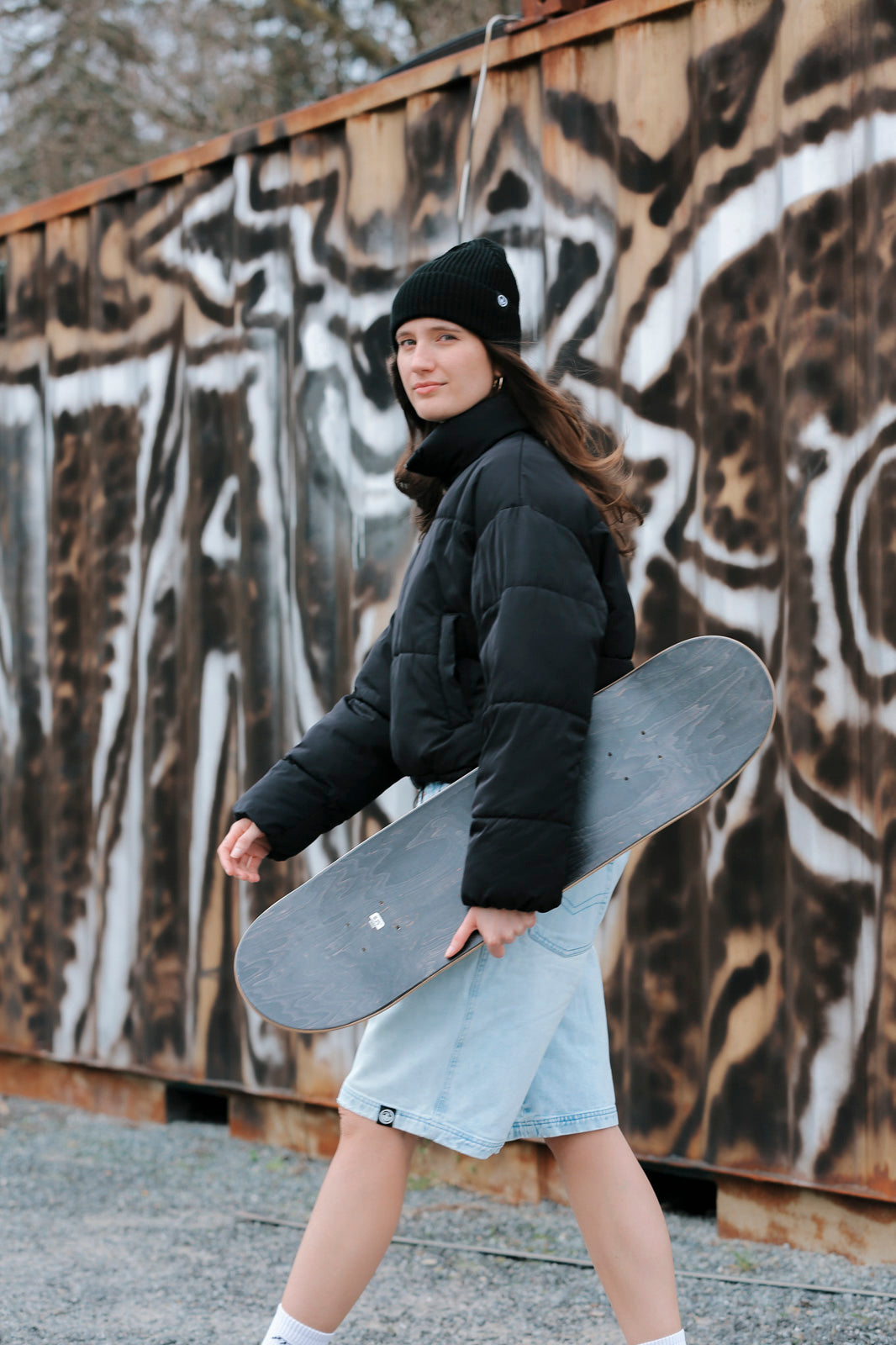 LETITROLL × Ultravagant Upcycle Džínové Kraťasy 02