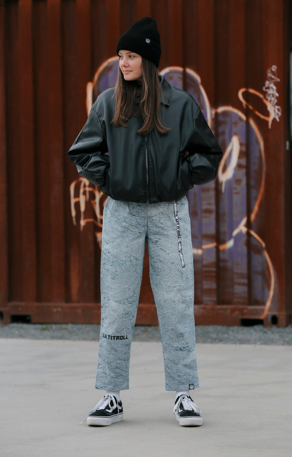 LETITROLL × Ultravagant Upcycle Kalhoty