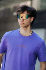 LETITROLL T-SHIRT by DODÁČ TATTOO ART PURPLE