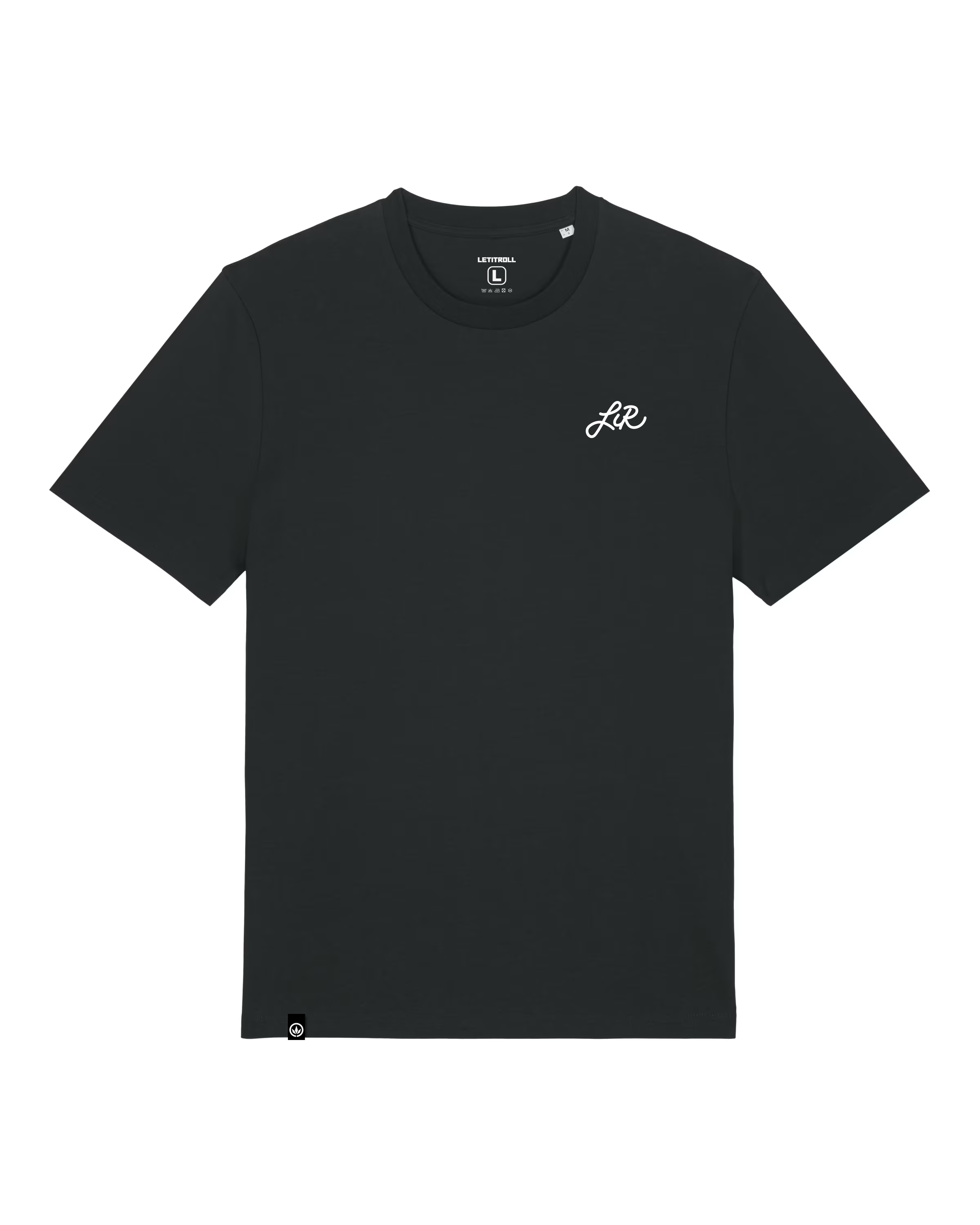 LETITROLL Triko Minimal "LIR" Black