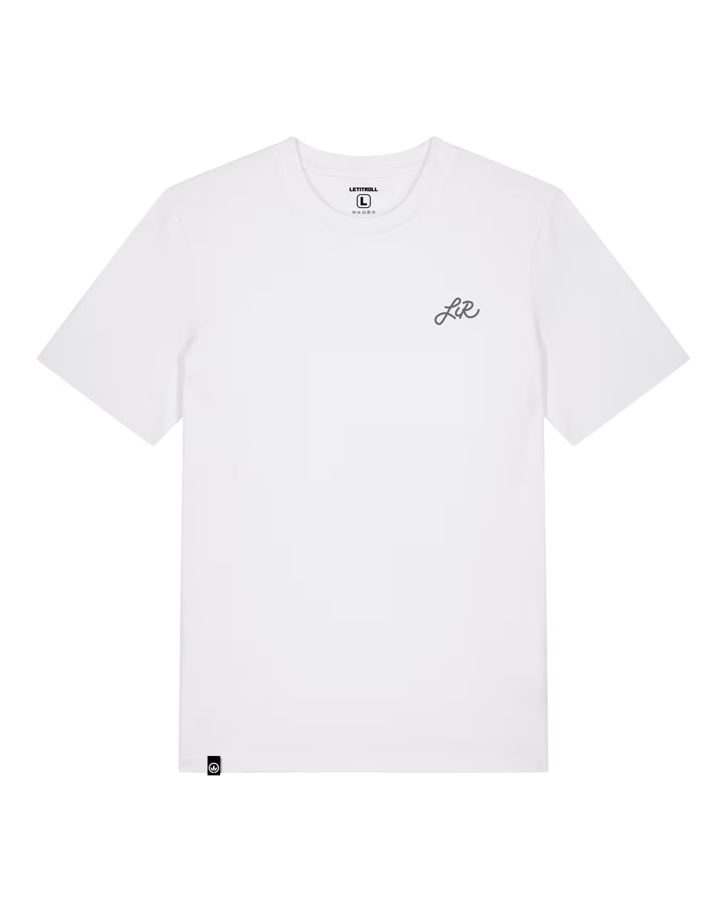 LETITROLL Triko Minimal "LIR" White