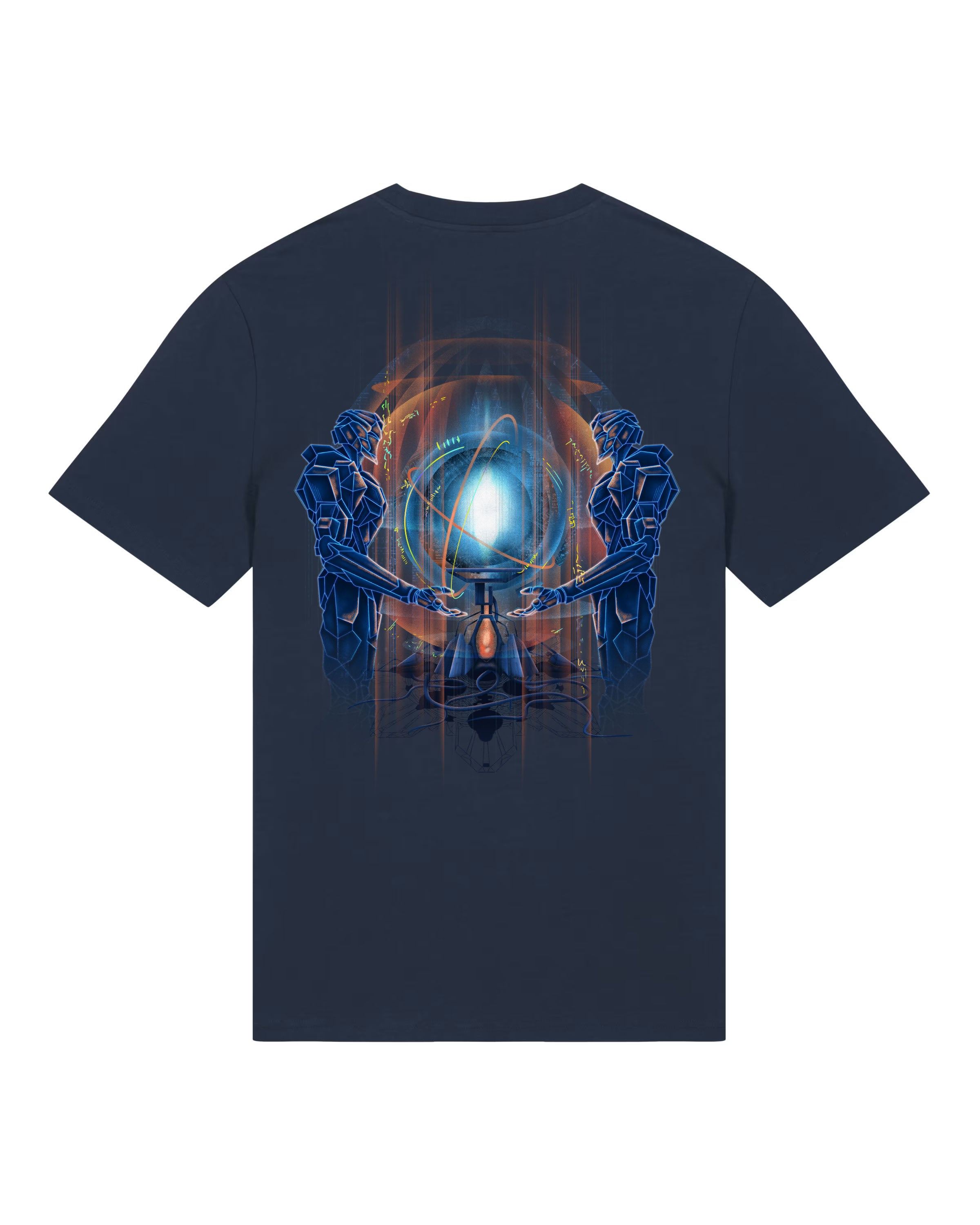 LETITROLL Triko Robots 2026 Navy