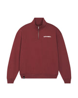 LETITROLL BASIC TROYER SWEATSHIRT RED