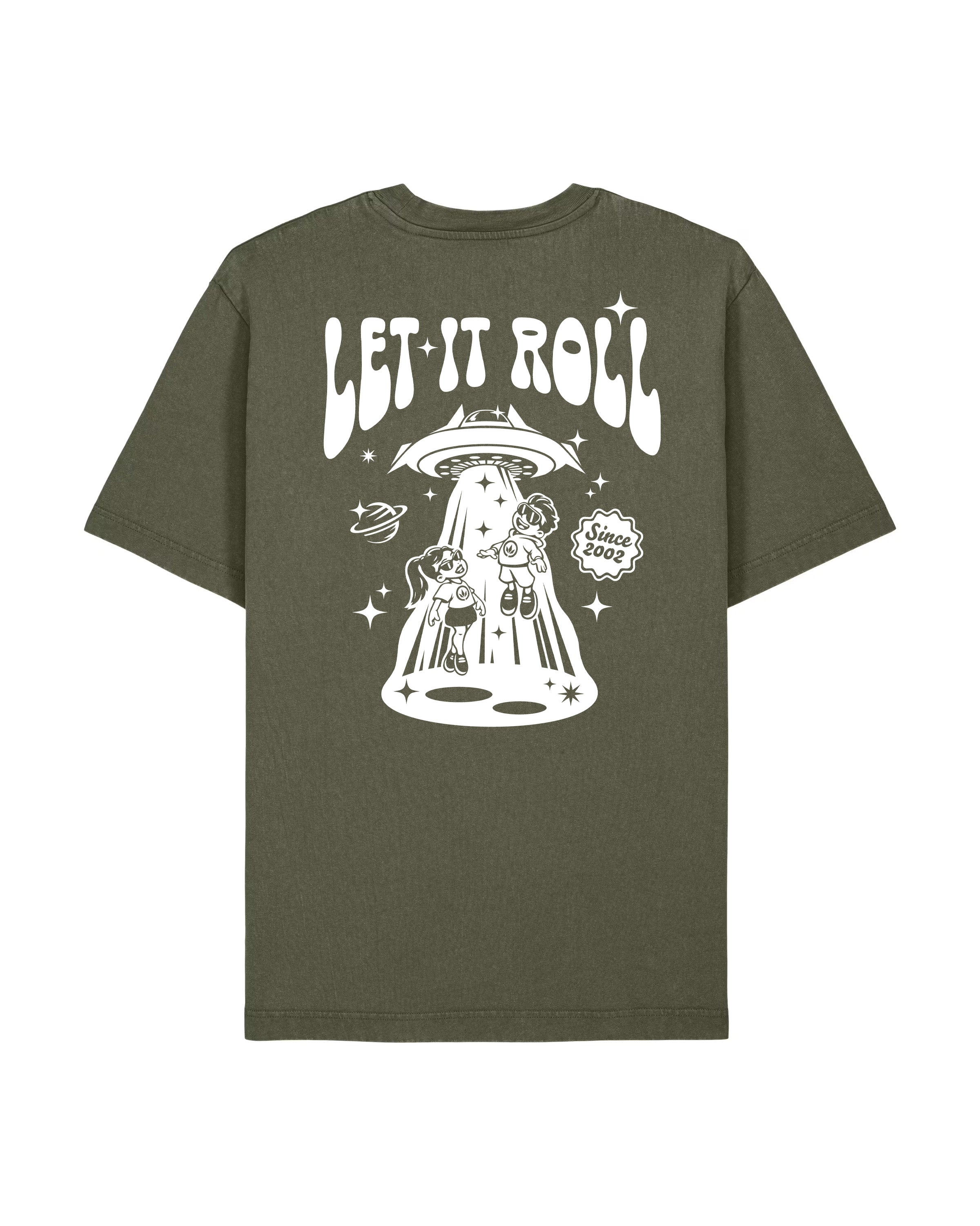 LETITROLL T-SHIRT INTO SPACE KHAKI