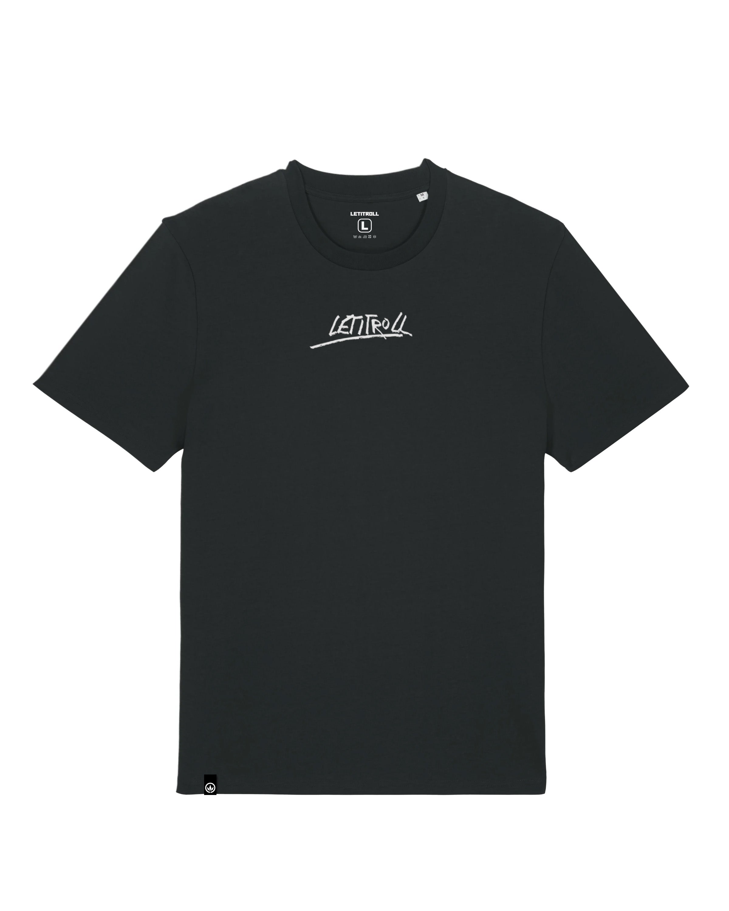 LETITROLL TRIKO BY DODÁČ BLACK T-shirt