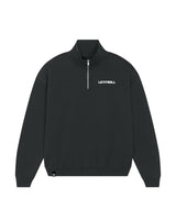 LETITROLL BASIC TROYER SWEATSHIRT BLACK