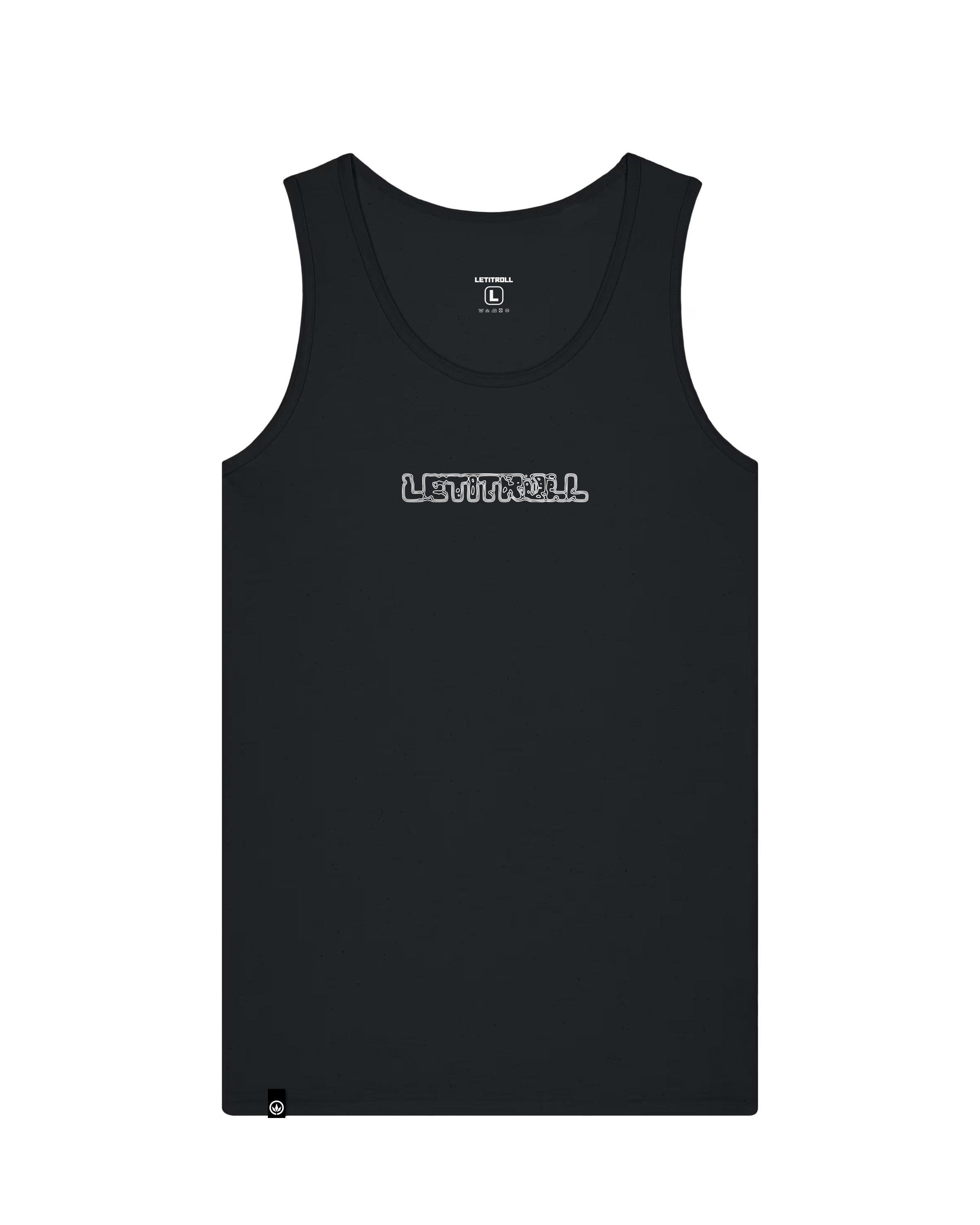LETITROLL TANK TOP 26 EDITION BLACK