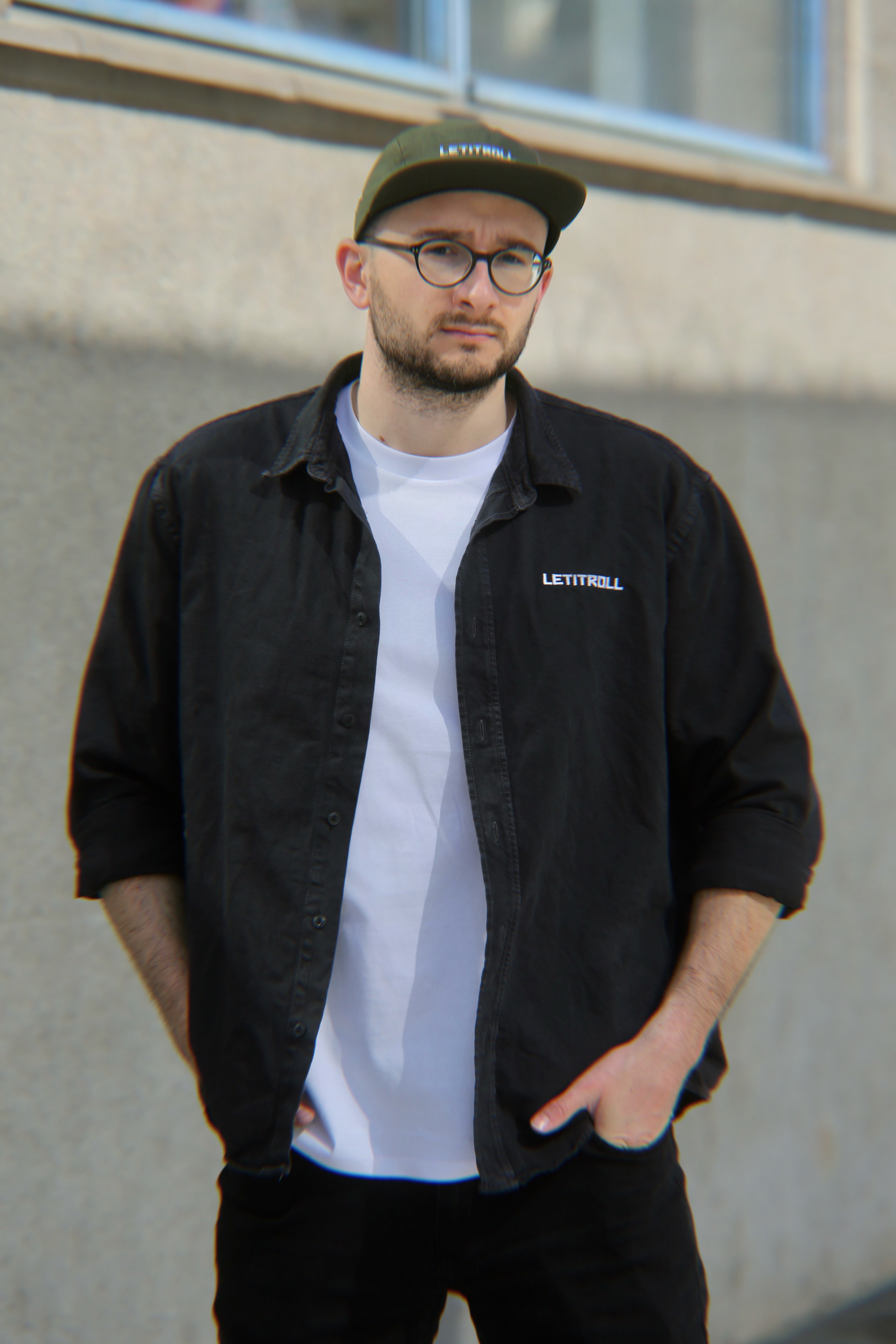 LETITROLL Košile Worker Black