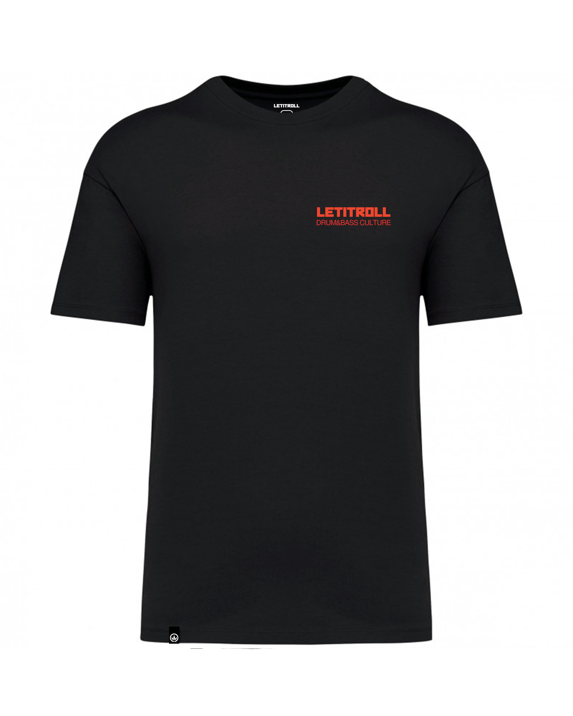 LETITROLL Triko DNB Culture Black