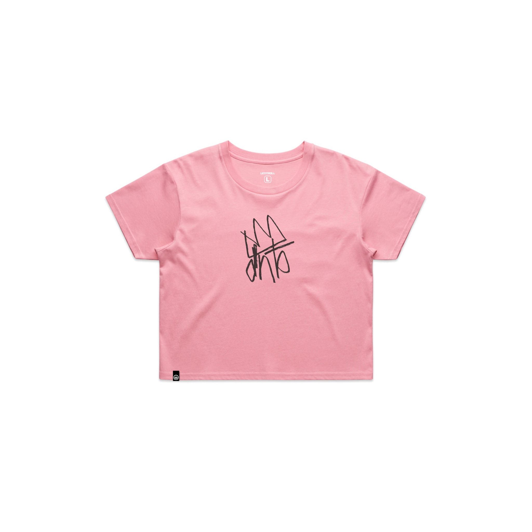LETITROLL CROP TOP DNB QUEEN PINK