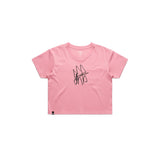 LETITROLL CROP TOP DNB QUEEN PINK