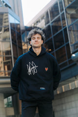 LETITROLL MIKINA ART WORK BY WILD LINES TATTOO Hoodie