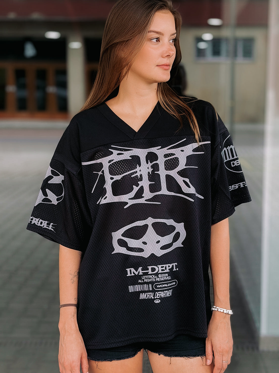LETITROLL TRIBAL DRES BLACK