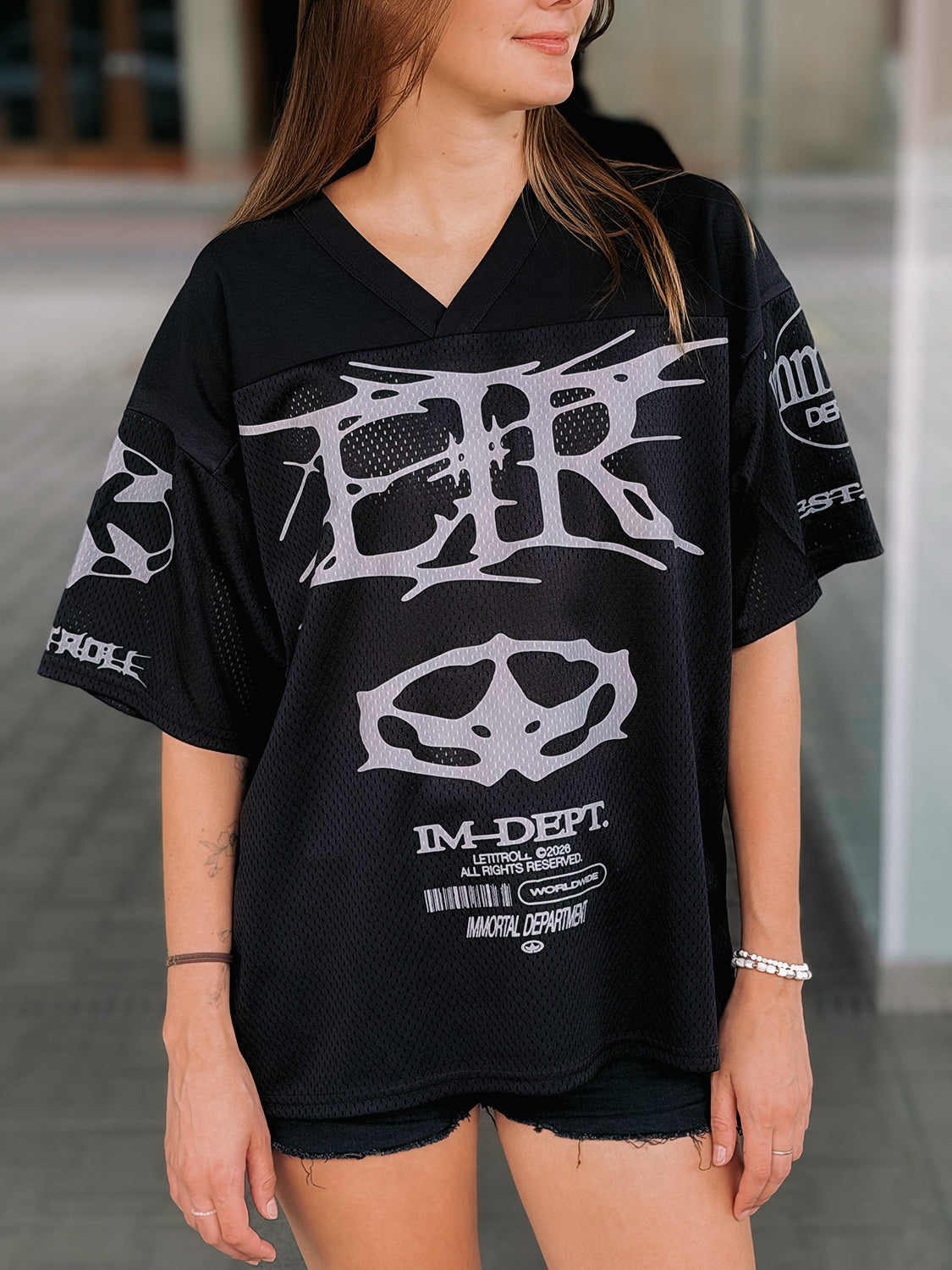 LETITROLL TRIBAL DRES BLACK