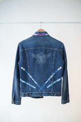 Denim jacket LETITROLL x Ultravagant / no.78
