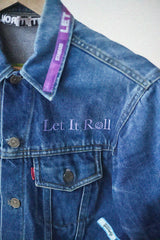 Denim jacket LETITROLL x Ultravagant / no.78