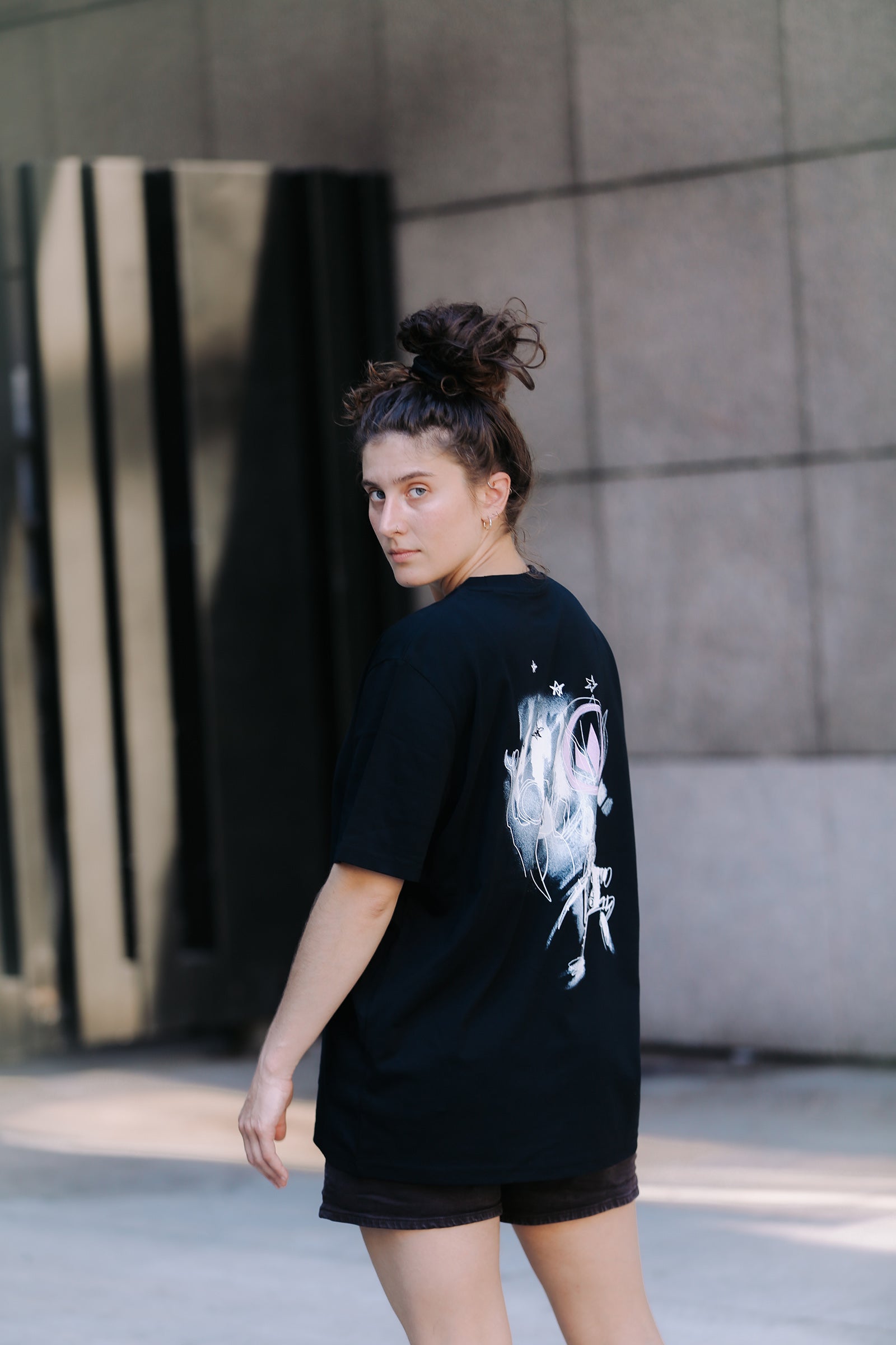 LETITROLL T-SHIRT CONNECTION by DODÁČ TATTOO ART BLACK
