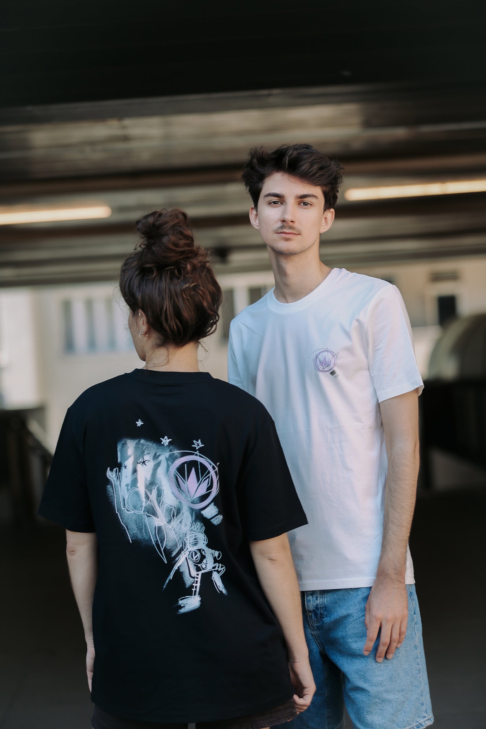 LETITROLL T-SHIRT CONNECTION by DODÁČ TATTOO ART OFF WHITE