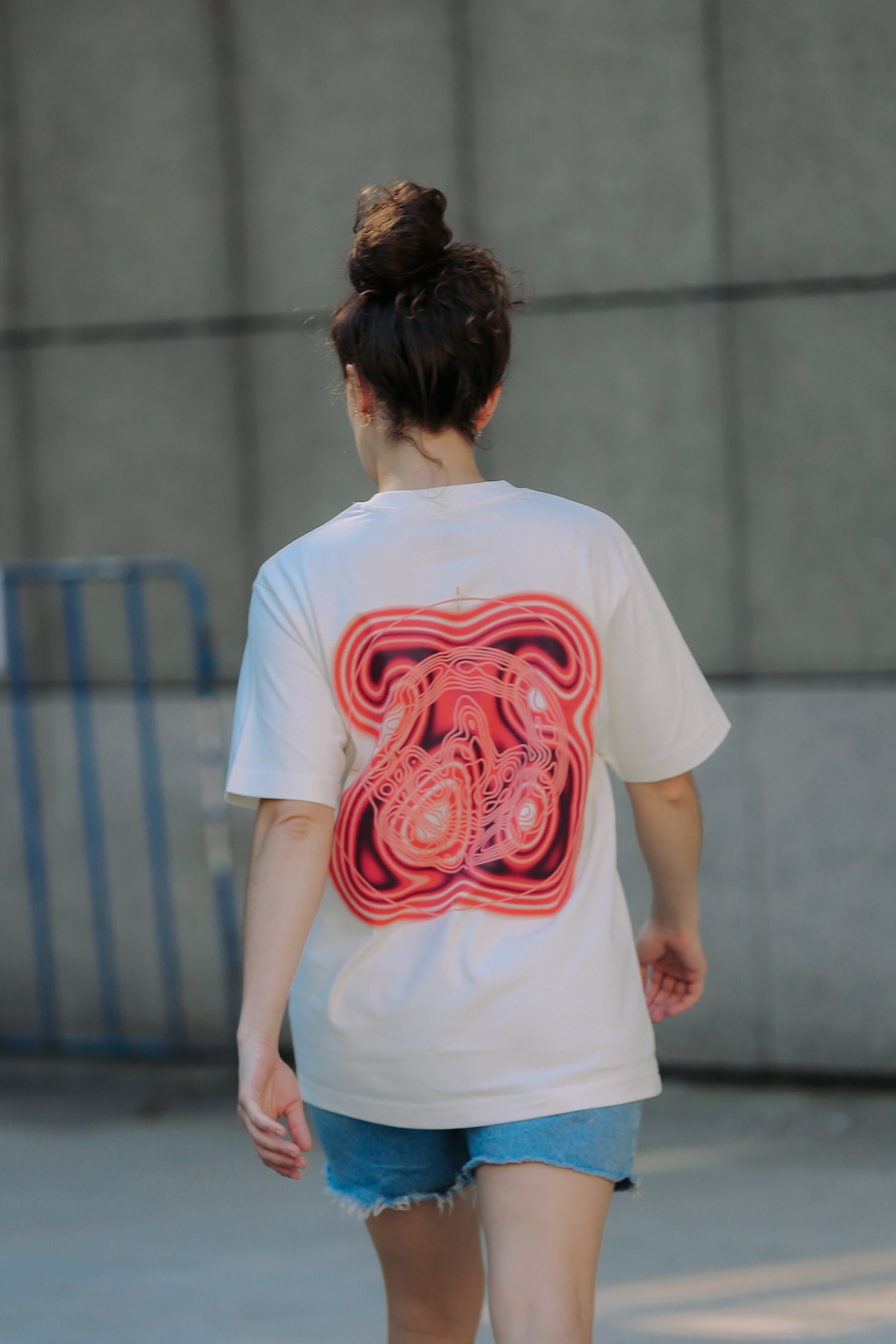 LETITROLL T-SHIRT IMM26 CREAM