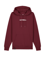 LETITROLL Mikina Minimalist Burgundy II