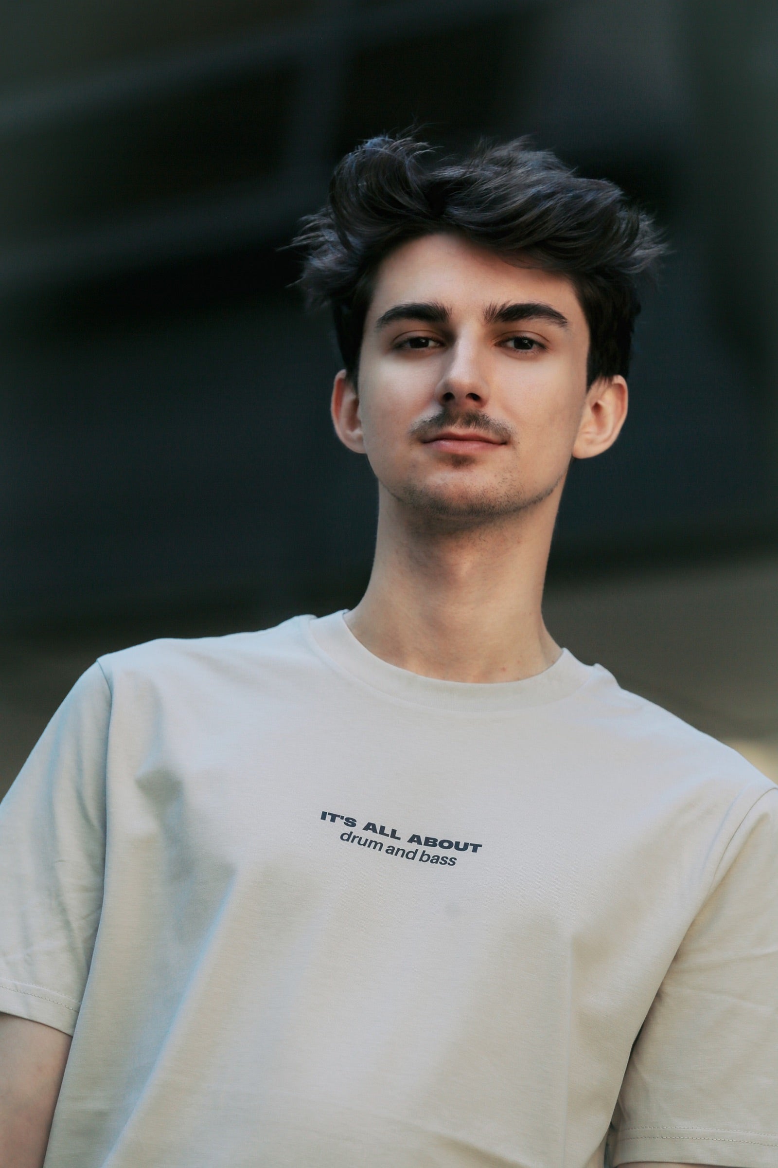 LETITROLL T-SHIRT IT'S ALL ABOUT DNB DESERT DUST
