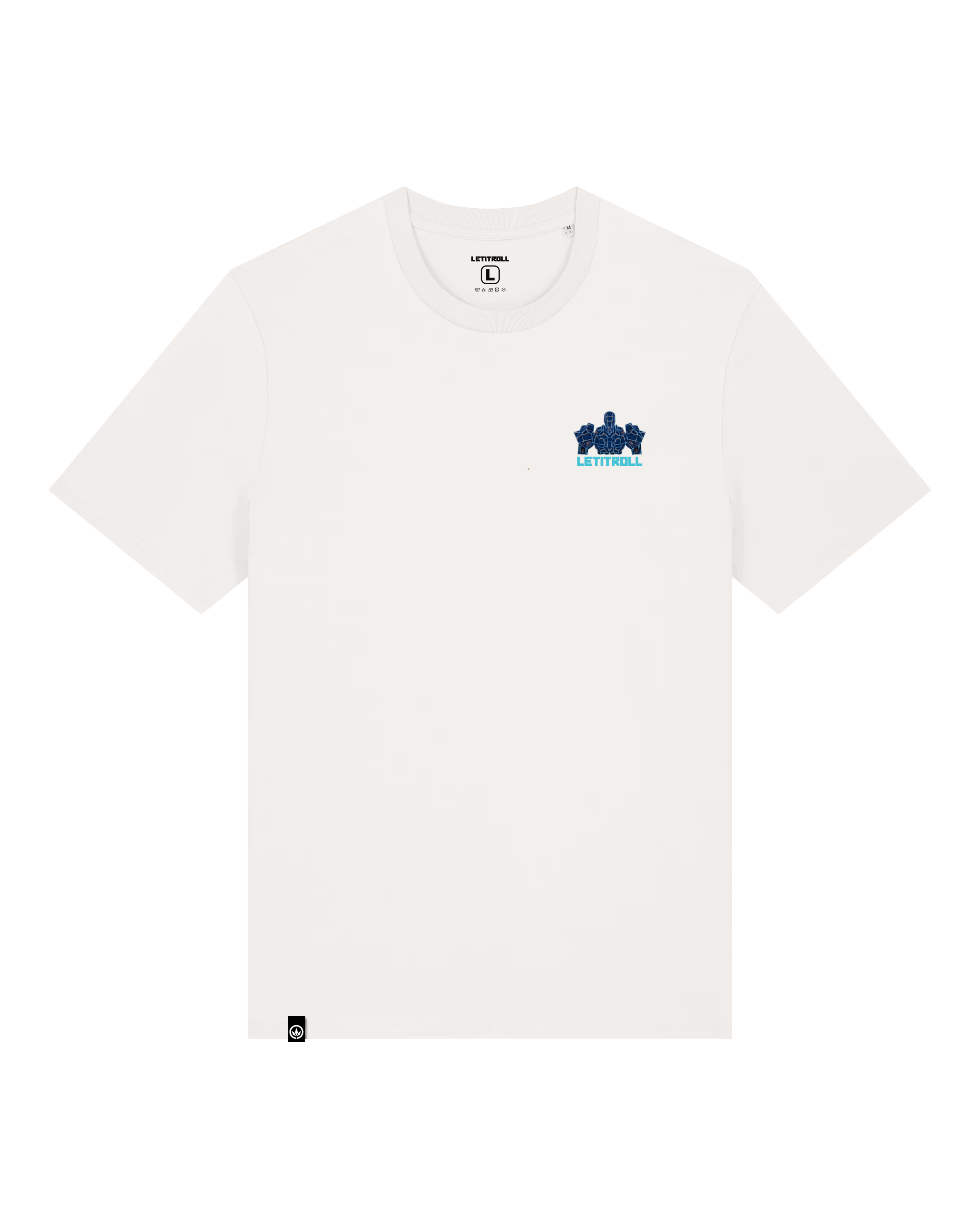 LETITROLL Triko Robots 2026 Off White