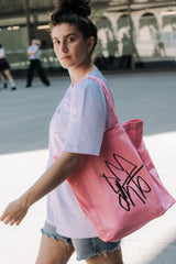 LETITROLL CANVAS BAG DNB QUEEN PINK