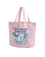 LETITROLL Canvas "Life Is Better With DnB" PINK