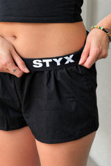 LETITROLL x STYX DÁMSKÉ TRENÝRKY BLACK