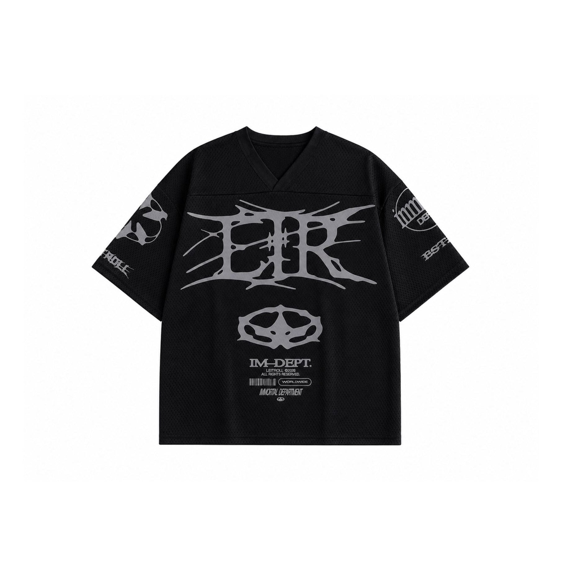 LETITROLL TRIBAL DRES BLACK