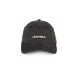 LETITROLL Kšiltovka Washed Black